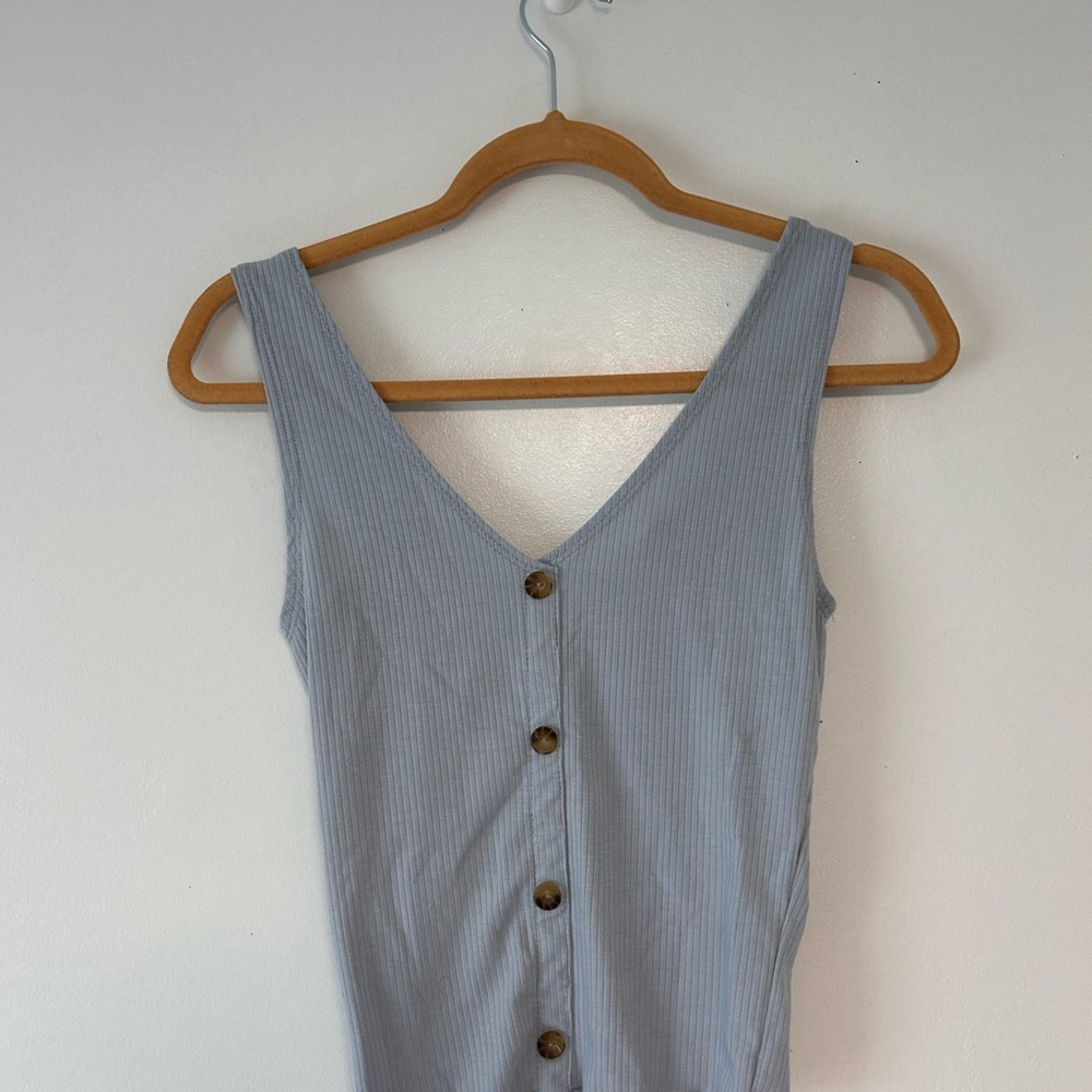 Caution To The Wind Light Blue Top